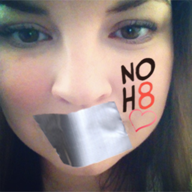 Danielle Adams - Uploaded by NOH8 Campaign for iPhone