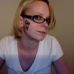 Stephanie Crandall - Just back from my NoH8 photo shoot in Hartford