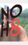 Gian Carlos Velazquez  - Uploaded by NOH8 Campaign for iPhone