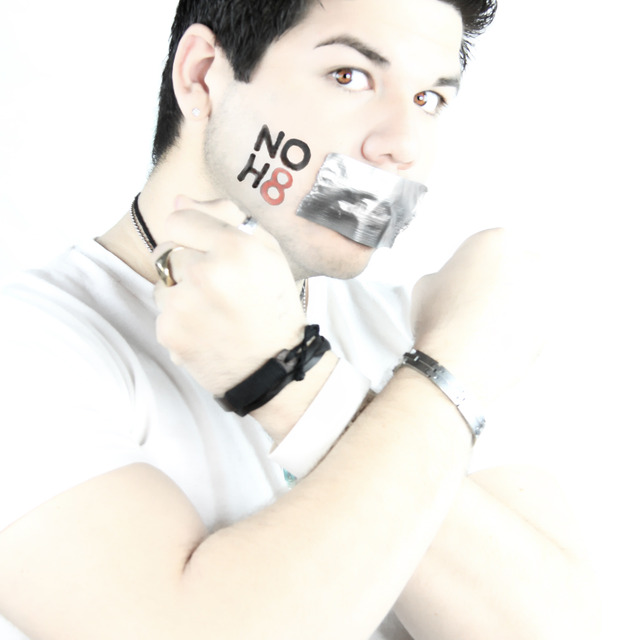 Hans  - I'm A Gay Hispanic Photographer in Kc,MO.
and I SUPPORT the NOH8 Campaign!


