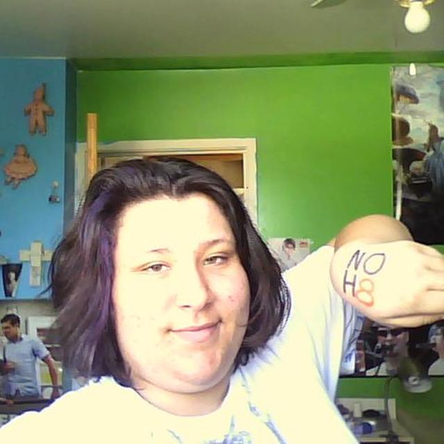Danielle Turgeon - This is my NOH8 picture, NOH8 is such an insiration to me, thank you :)