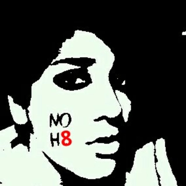 Afuli - NO H8, black & white... 
no h8, because all the people need and want Love...no matter the way of it..