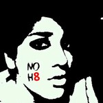 Afuli - NO H8, black & white... 
no h8, because all the people need and want Love...no matter the way of it..