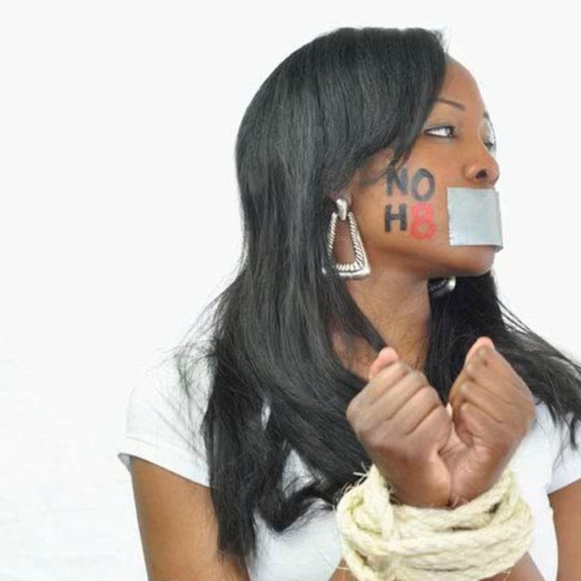 Cheri Bell - NOH8. I stand in the gap for everyone I know who has been discriminated against because of who they choose to love. Cheri Bell - NOH8. I stand in the gap for everyone I know who has been discriminated against because of who they choose to love.