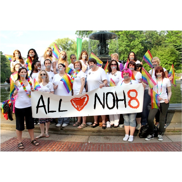 Vicky Mora - On June 25, 2011, one day before the NYC Pride March, our group of friends from around the world proudly came together in New York City’s Central Park to show our support for the NOH8 Campaign and to stand up for love and equality for all! The moment was made even more meaningful and special for all of us with the passage of the Marriage Equality Act in New York the night before!!! Vicky Mora - On June 25, 2011, one day before the NYC Pride March, our group of friends from around the world proudly came together in New York City’s Central Park to show our support for the NOH8 Campaign and to stand up for love and equality for all! The moment was made even more meaningful and special for all of us with the passage of the Marriage Equality Act in New York the night before!!!