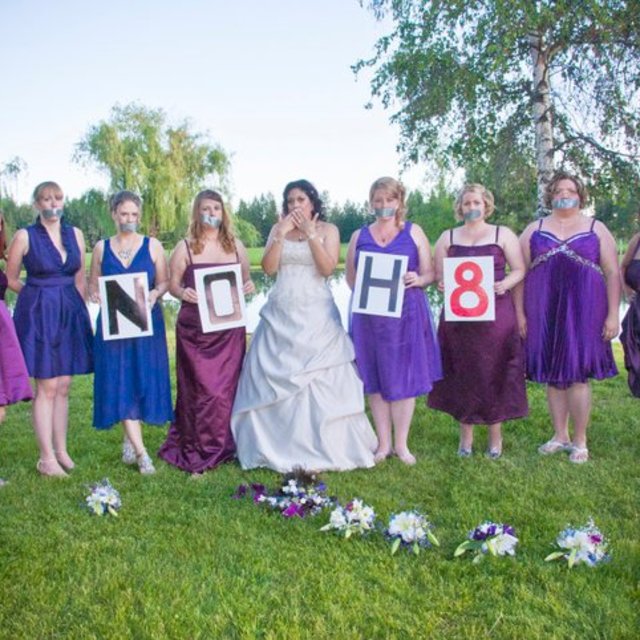 cynarra  matt - always wanted to do a NOH8 photo so what better time than with my wedding party. June 25th 2011