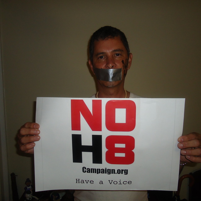 Marty Camarillo - NoH8 presentation for Sonoma State University showing the voices not heard on LGBT rights throughout the world.