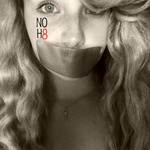 Adriana Branham -  NO H8 , i believe strongglyyyy in gay marriage . . . i also love jesus christ with all my heart ♥ . i walked out of church today for a reason i believe is appropriate . i do not want to hear that some one is going to hell for being gay , so walking out of church was my only option . John 3:16 god so loves the world he gave his only son , and WHOEVER shall believe him will never perish but have enternal life ♥