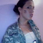 Mariah Marshall - NOH8. ARMY AND DRAG KING <3