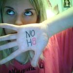 Rikke Rasmussen - NoH8 on people just because they are not just like you!