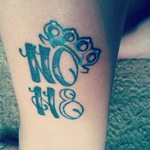 erica sheets - my tattoo on my leg