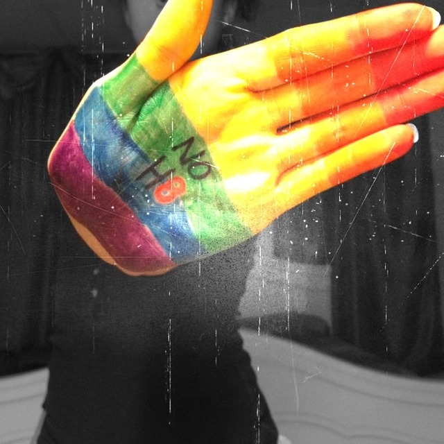 Ali - NOH8 everyone is equal and everyone should love each other! stop the hate!