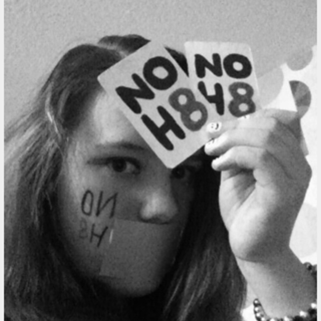 Saskia Kulke - Uploaded by NOH8 Campaign for iPhone