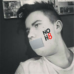 Keiran Lee-Ridgway - My NOH8 picture :) 

I thought I might as well join in the campaign with being gay myself.