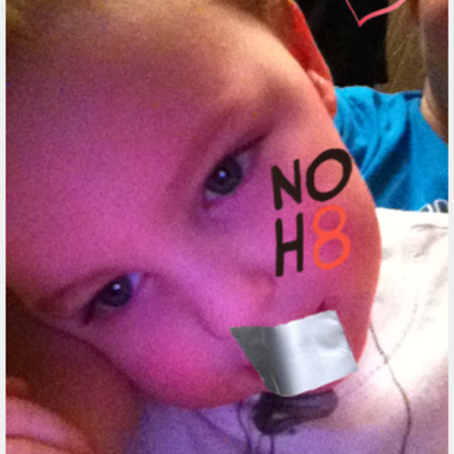 Leah C - Uploaded by NOH8 Campaign for iPhone