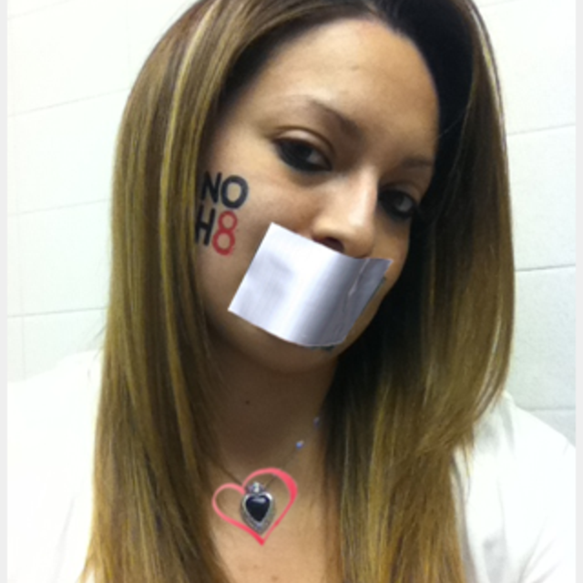 Vanessa Garcia - Uploaded by NOH8 Campaign for iPhone