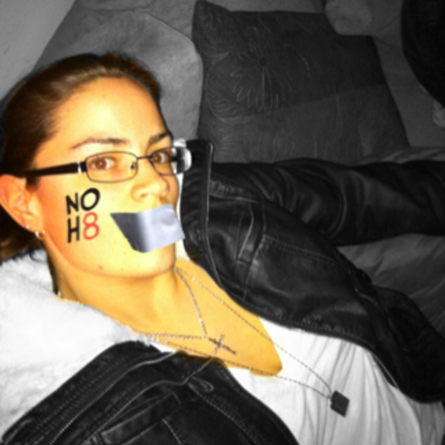 Amy Leon - Uploaded by NOH8 Campaign for iPhone
