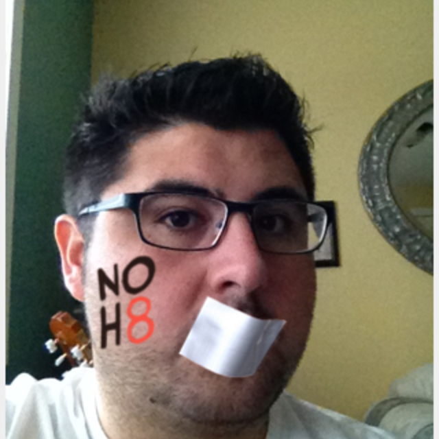 Luis Aguilar - Uploaded by NOH8 Campaign for iPhone
