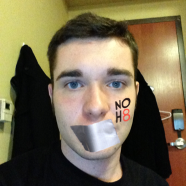 Brandon Oatsvall - Uploaded by NOH8 Campaign for iPhone