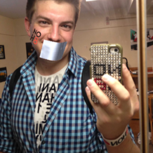Bryan Poynter - Uploaded by NOH8 Campaign for iPhone