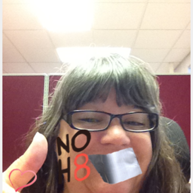 Kristy Saenz - Uploaded by NOH8 Campaign for iPhone