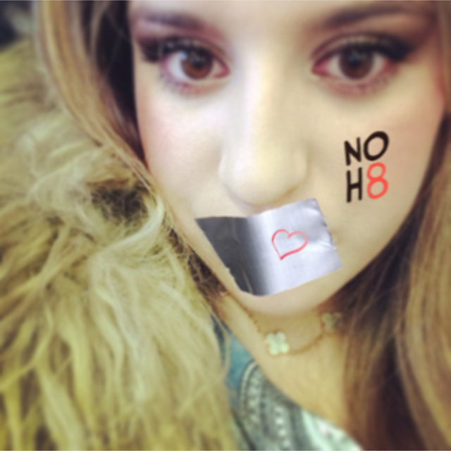 Tiffany  Taplashvili - Uploaded by NOH8 Campaign for iPhone