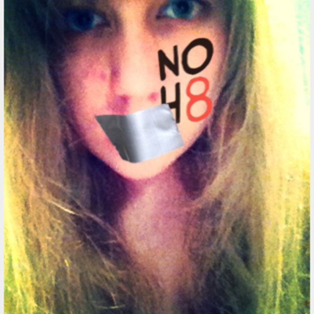 Victoria Bondar - Uploaded by NOH8 Campaign for iPhone