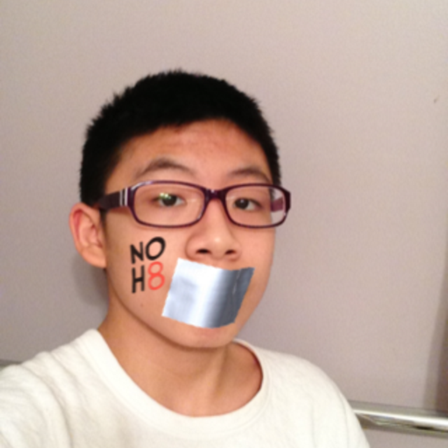 Michael Chen - Uploaded by NOH8 Campaign for iPhone