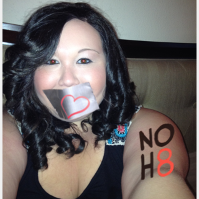 Allison Weatherly - Uploaded by NOH8 Campaign for iPhone