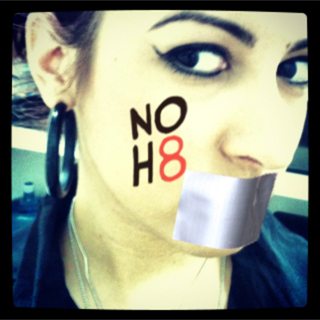 Aimee  green  - Uploaded by NOH8 Campaign for iPhone