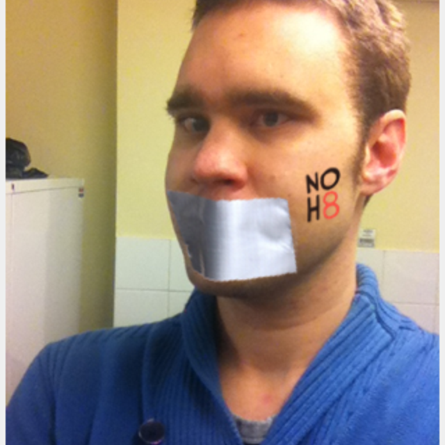 Didrick Namtvedt  - Uploaded by NOH8 Campaign for iPhone