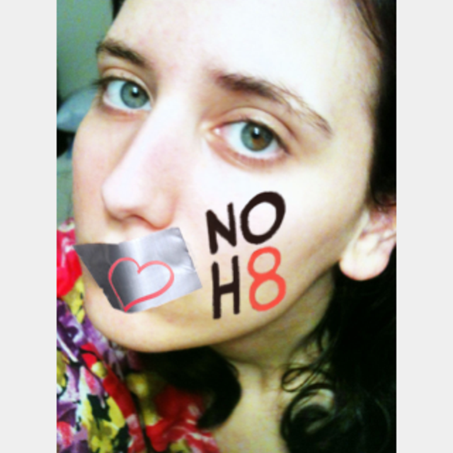 Kiersten Martell  - Uploaded by NOH8 Campaign for iPhone
