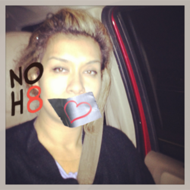 Patricia  Delarosa  - Uploaded by NOH8 Campaign for iPhone