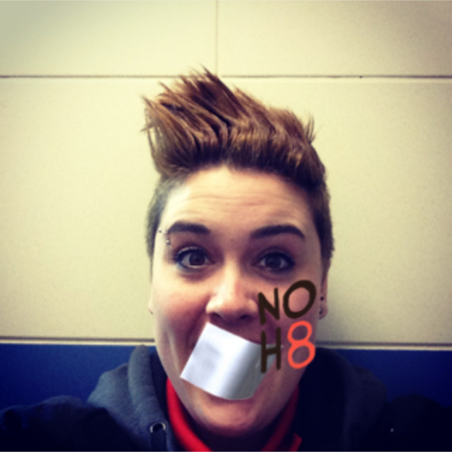 Hannah Sherman - Uploaded by NOH8 Campaign for iPhone