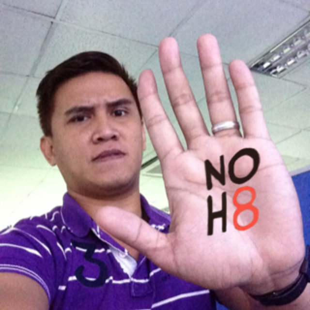 Marcelino Miclat - Uploaded by NOH8 Campaign for iPhone