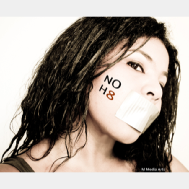 Kosheno Moore  - Uploaded by NOH8 Campaign for iPhone
