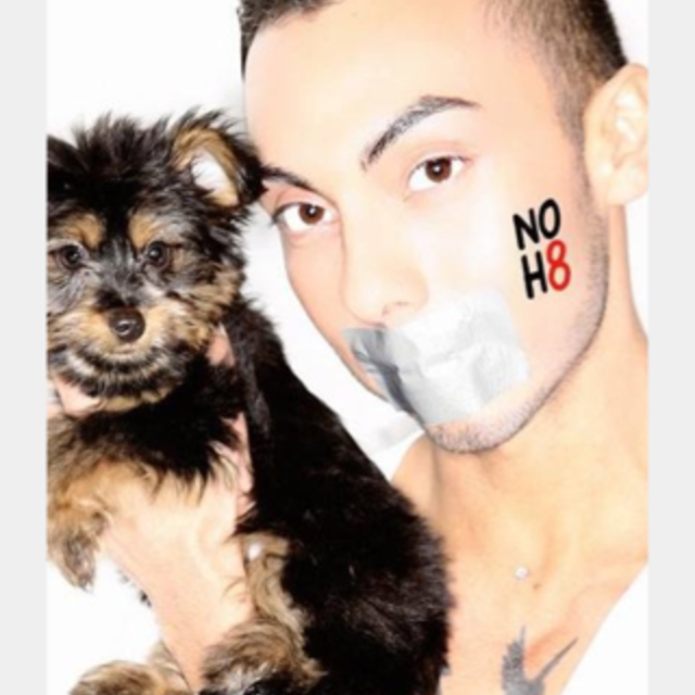Akoni Taylor  - Uploaded by NOH8 Campaign for iPhone