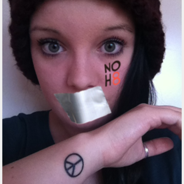 Charlotte Winstone-Cooper - Uploaded by NOH8 Campaign for iPhone