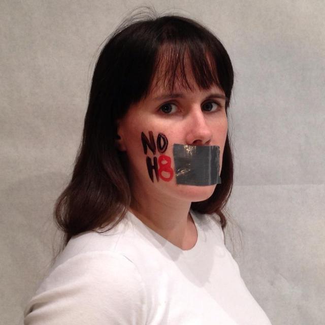 Gwen Martin - I'm a teacher at Jefferson High School - we had our NOH8 photo shoot today and the turn out was awesome! Gwen Martin - I'm a teacher at Jefferson High School - we had our NOH8 photo shoot today and the turn out was awesome!