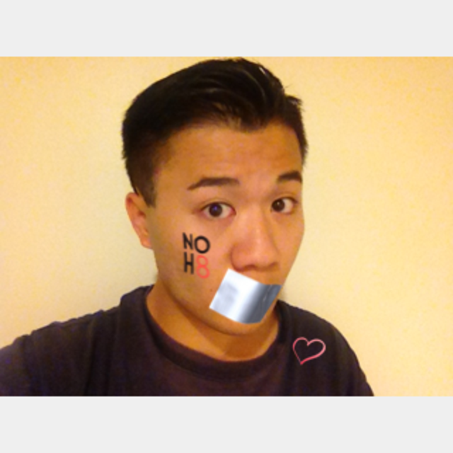 Steven Wong - Uploaded by NOH8 Campaign for iPhone