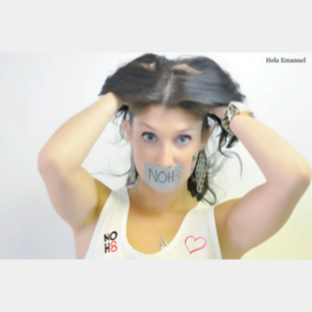 Hela Emanuel - I posed for NOH* because I believe in EQUALITY! I don't believe in bullying, but I do believe in expressing who you are and what you believe in. I appreciate NOH8 allowing people to post their pictures and story on their website. Thanks for accepting all of us!! Hela Emanuel - I posed for NOH* because I believe in EQUALITY! I don't believe in bullying, but I do believe in expressing who you are and what you believe in. I appreciate NOH8 allowing people to post their pictures and story on their website. Thanks for accepting all of us!!