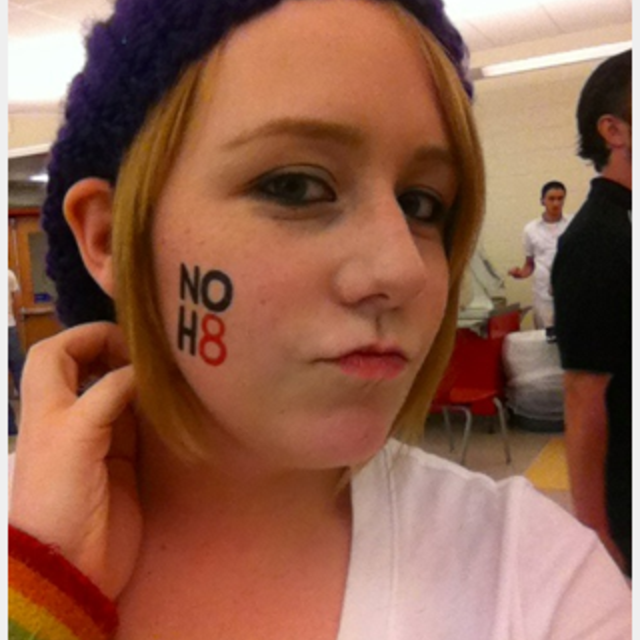 Sarah Chambers - Uploaded by NOH8 Campaign for iPhone