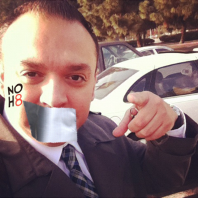 Joel Barragan - Uploaded by NOH8 Campaign for iPhone