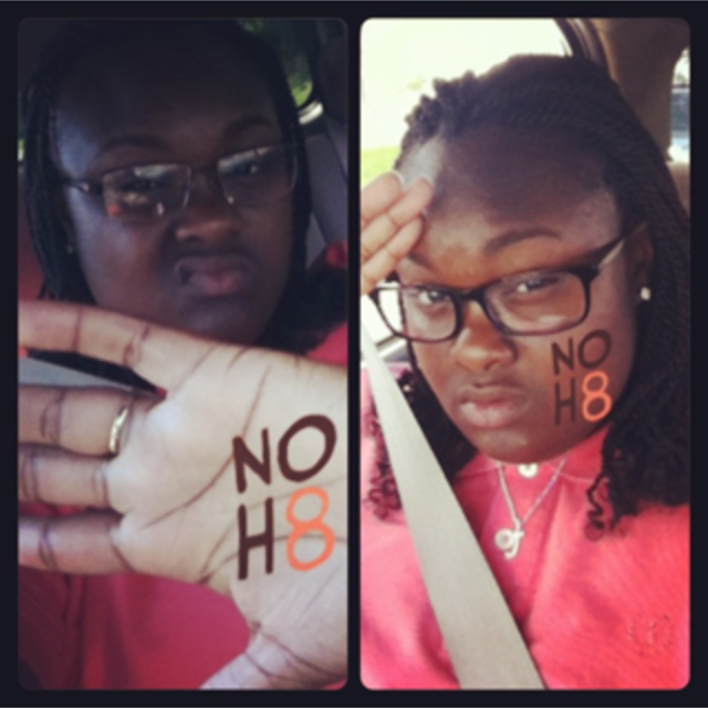 Jasmine Booker - Uploaded by NOH8 Campaign for iPhone
