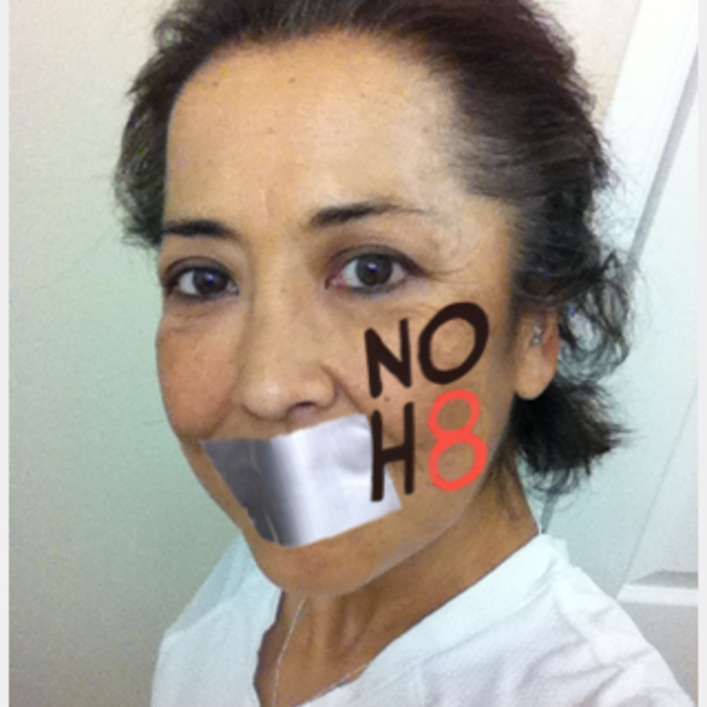 Lani Teshima - Uploaded by NOH8 Campaign for iPhone