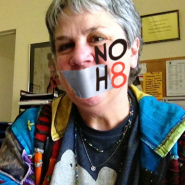 Linda Stultz - Uploaded by NOH8 Campaign for iPhone