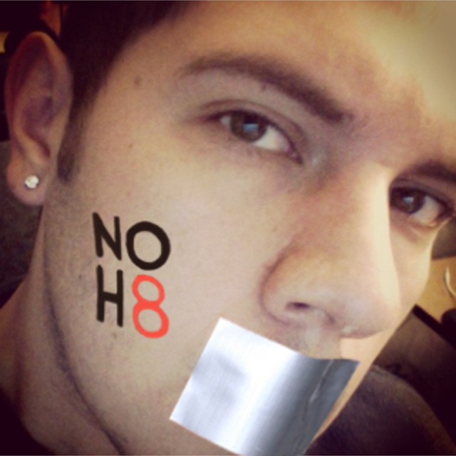 Benjamin Lopez - Uploaded by NOH8 Campaign for iPhone