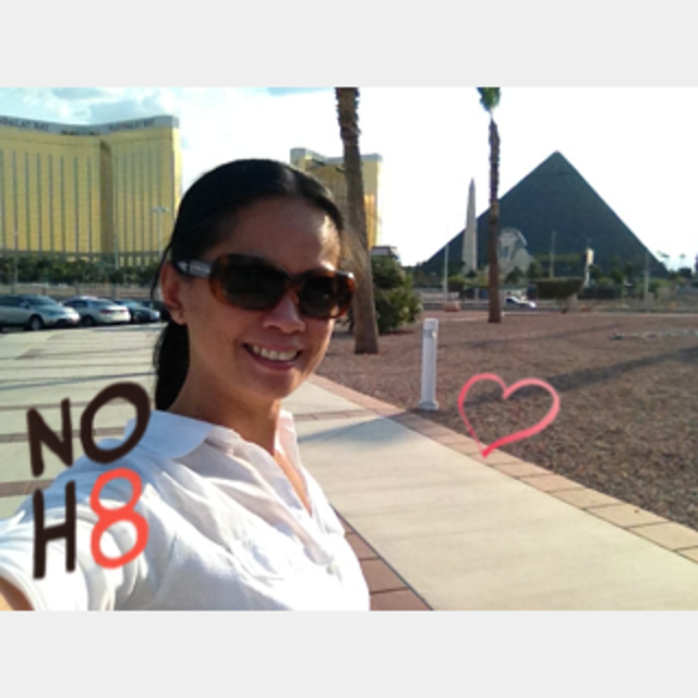 Marie KATIGBAK  - Uploaded by NOH8 Campaign for iPhone