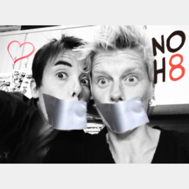 Corinne Copreni - Uploaded by NOH8 Campaign for iPhone