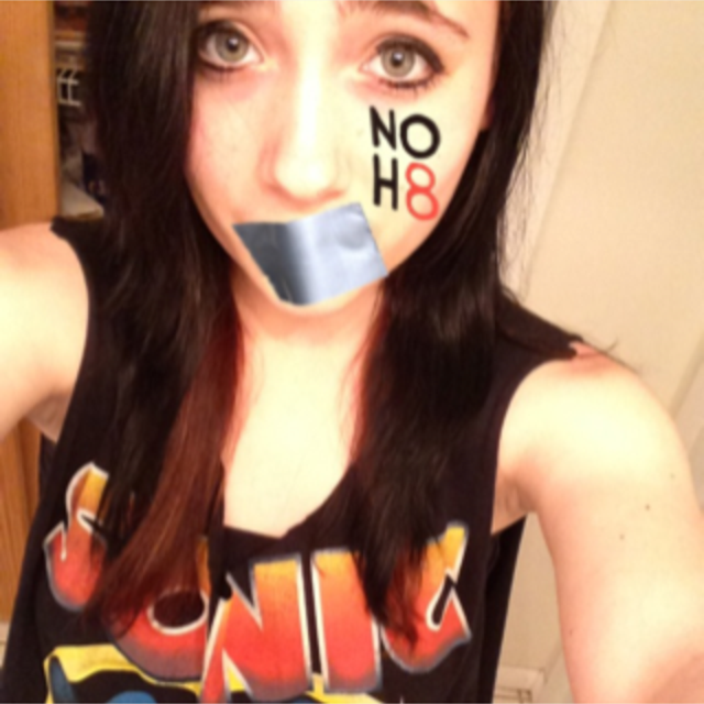 Nicole Gemmiti  - Uploaded by NOH8 Campaign for iPhone